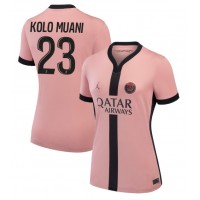 Paris Saint-Germain Randal Kolo Muani #23 Fußballbekleidung 3rd trikot Damen 2024-25 Kurzarm